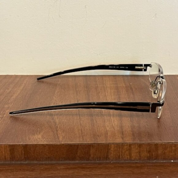 Dolce & Gabbana Silver Black Rimless Glasses Italy D&G 4128 H71 53-16-135 main image 8